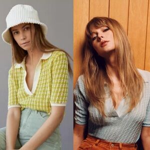 BDG Urban Outfitters Grayson Polo Taylor Swift Midnights Photoshoot in GREEN